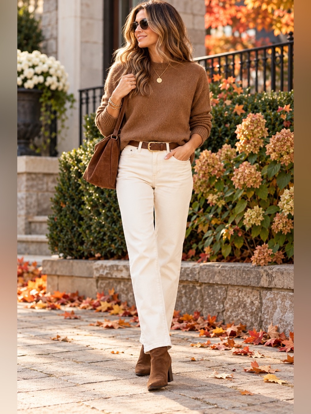 Lauren Ralph Lauren Jeans Co 2P Cream Classic Straight Leg Stretch Jeans